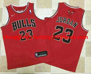 Youth Chicago Bulls #23 Michael Jordan White 2017-2018 Nike AU Swingman Stitched NBA Jersey
