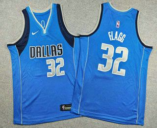 Youth Dallas Mavericks #32 Cooper Flagg Blue Swingman Stitched Jersey