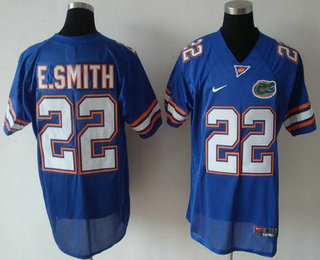 Youth Florida Gators #22 Emmitt Smith Blue Stitched NCAA Nike College Football Jersey