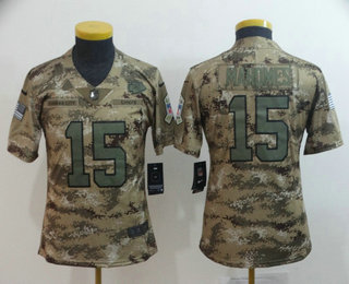 Youth Kansas City Chiefs #15 Patrick Mahomes II 2018 Camo Salute to Service Stitched NFL Nike Limited Jersey