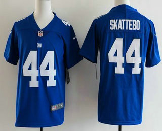 Youth New York Giants #44 Cam Skattebo Limited Blue Vapor Jersey