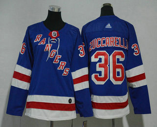 Youth New York Rangers #36 Mats Zuccarello Light Blue Witch A Patch Home 2017-2018 Hockey Stitched NHL Jersey