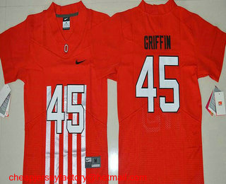 Youth Ohio State Buckeyes #45 Archie Griffin Red Elite Stitched College Football 2016 Nike NCAA Jersey
