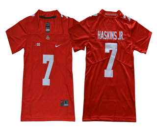 Youth Ohio State Buckeyes #7 Dwayne Haskins Jr. Red Stitched College Football Nike NCAA Jersey