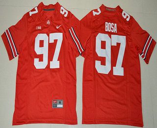 Youth Ohio State Buckeyes #97 Joey Bosa Red Limited Stitched College Football Nike NCAA Jersey