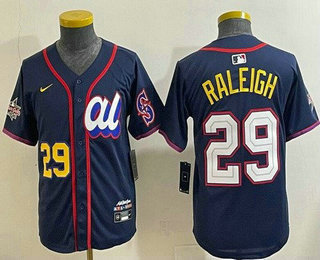 Youth Seattle Mariners #29 Cal Raleigh Navy 2025 All Star Limited Jersey