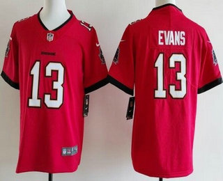 Youth Tampa Bay Buccaneers #13 Mike Evans Limited Red Vapor Jersey