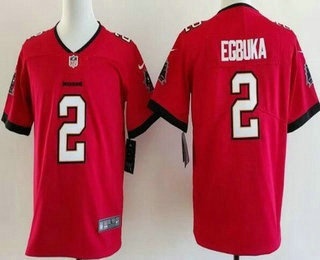 Youth Tampa Bay Buccaneers #2 Emeka Egbuka Limited Red Vapor Jersey
