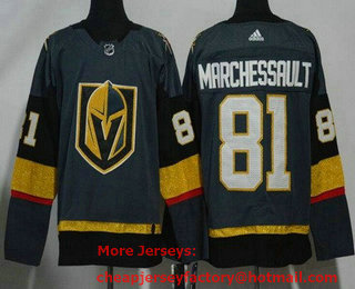 Youth Vegas Golden Knights #81 Jonathan Marchessault Gray Jersey