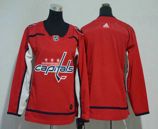 Youth Washington Capitals Blank Red 2017-2018 Hockey Stitched NHL Jersey